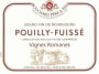 Bouchard Pere & Fils Pouilly-Fuisse Vignes Romanes 2011  Front Label