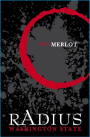 Radius Merlot 2015 Front Label