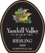 Yamhill Riesling 2009  Front Label