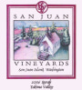 San Juan Vineyards Syrah 2006 Front Label