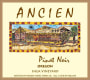 Ancien Wines Shea Vineyard Pinot Noir 2010 Front Label