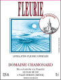 Domaine J. Chamonard Fleurie La Madone 2016  Front Label