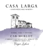 Casa Larga Cab-Merrlot 2014  Front Label