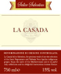 Casa Vinicola Botter Salice Salentino La Casada 2015 Front Label
