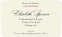 Elizabeth Spencer Cabernet Franc 2014  Front Label