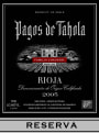Bodegas Larchago Pagos de Tahola Reserva 2005  Front Label