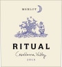 Ritual Merlot 2015 Front Label