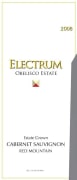 Obelisco Estate Electrum Cabernet Sauvignon 2008 Front Label