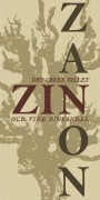 Zanon Zinfandel Old Vine Zinfandel 2016  Front Label