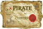 La Sirena Pirate TreasuRed 2014  Front Label