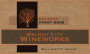 Walnut City Wineworks Reserve Pinot Noir 2014  Front Label