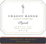 Craggy Range Winery Gimblett Gravels Vineyard Syrah 2015  Front Label
