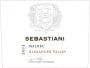 Sebastiani Alexander Valley Malbec 2015  Front Label