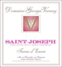 Georges Vernay Saint-Joseph Terres d'Encre 2009  Front Label