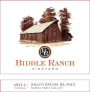 Biddle Ranch Sauvignon Blanc 2014  Front Label
