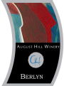 August Hill Winery Berlyn  Front Label