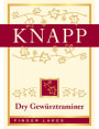 Knapp Vineyards Dry Gewurztraminer 2013  Front Label