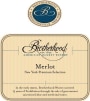 Brotherhood Merlot 2015 Front Label
