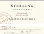 Sterling Calistoga Cabernet Sauvignon 2013  Front Label