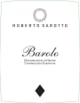 Roberto Sarotto Barolo 2014  Front Label