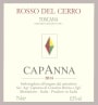 Capanna Rosso del Cerro 2014  Front Label