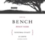 Bench Sonoma Coast Pinot Noir 2013  Front Label