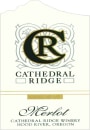Cathedral Ridge Winery Merlot 2014 Front Label