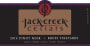Jack Creek Cellars Kruse Vineyard Pinot Noir 2014  Front Label