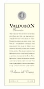 Valdubon Ribera del Duero Reserva 2010 Front Label