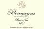 Huber-Verdereau Bourgogne Pinot Noir 2015  Front Label