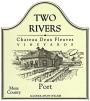 Two Rivers Winery and Chateau Mesa County  Deux Fleuves Vineyards Port 2012 Front Label