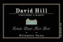 David Hill Winery Estate Port Pinot Noir 2009  Front Label