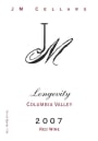 JM Cellars Longevity Red 2007  Front Label