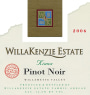 WillaKenzie Estate Kiana Pinot Noir 2006  Front Label