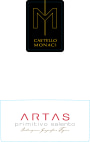 Castello Monaci Artas Salento Primitivo 2012  Front Label