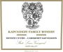 Kapcsandy Family Winery State Lane Vineyard Estate Cuvee Cabernet Sauvignon 2015  Front Label
