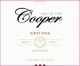 Art of the Cooper Pinot Noir 2016  Front Label