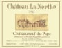 Chateau La Nerthe Chateauneuf-du-Pape 1995  Front Label