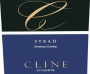 Cline Sonoma County Syrah 2012  Front Label