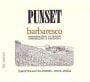 Punset Barbaresco 2013  Front Label