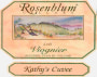 Rosenblum Cellars Kathy's Cuvee Viognier 2008  Front Label