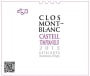 Clos Mont-Blanc Catalunya Castell Tempranillo 2015  Front Label