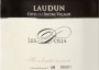 Laudun & Chusclan Vignerons Cotes du Rhone Villages Les Dolia 2015  Front Label