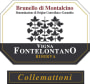 Collemattoni Brunello di Montalcino Vigna Fontelontano Riserva 2006  Front Label