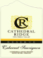 Cathedral Ridge Winery Reserve Cabernet Sauvignon 2007  Front Label