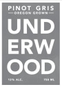 Union Wine Co Underwood Pinot Gris 2020  Front Label