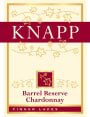 Knapp Vineyards Barrel Reserve Chardonnay 2014  Front Label