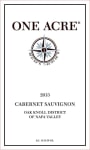Acre One Acre Oak Knoll District Cabernet Sauvignon 2013 Front Label