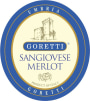 Goretti Sangiovese Merlot 2015  Front Label