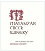 Matanzas Creek Sonoma County Sauvignon Blanc (375ML half-bottle) 2020  Front Label